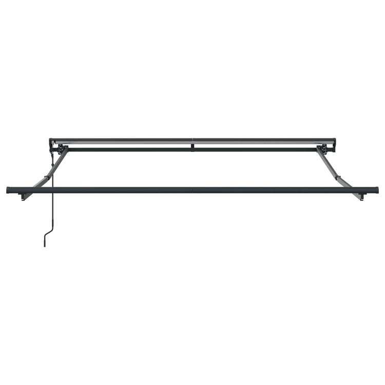 Vidaxx faltbarer Sonnenschirm rot und weiß 350 x 250 cm