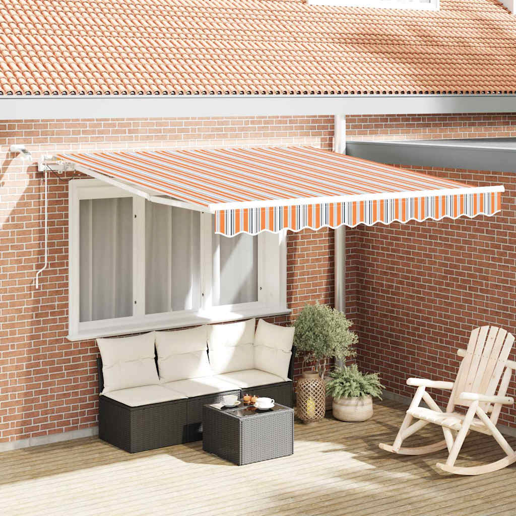 Vidaxx faltbarer Sonnenschirm mehrfarbig 350 x 250 cm