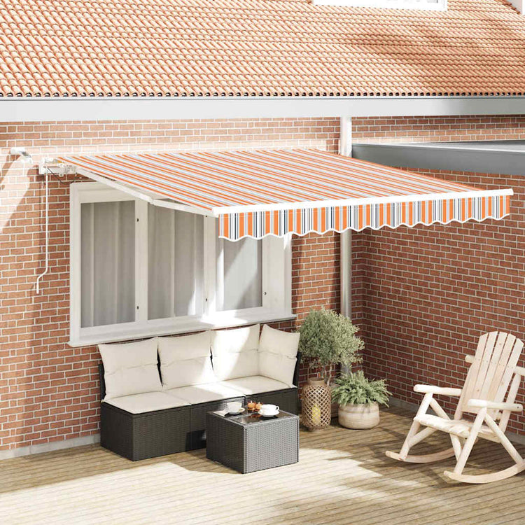 Vidaxx faltbarer Sonnenschirm mehrfarbig 350 x 250 cm