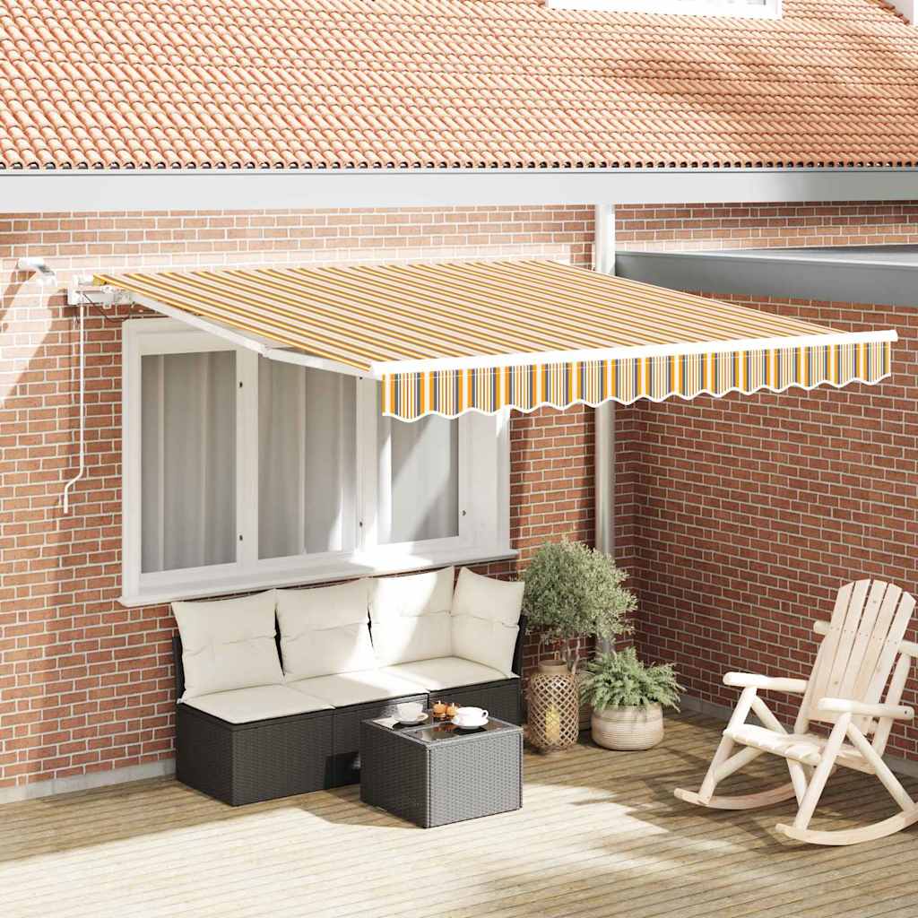 Vidaxx faltbarer Sonnenschirm mehrfarbig 350 x 250 cm