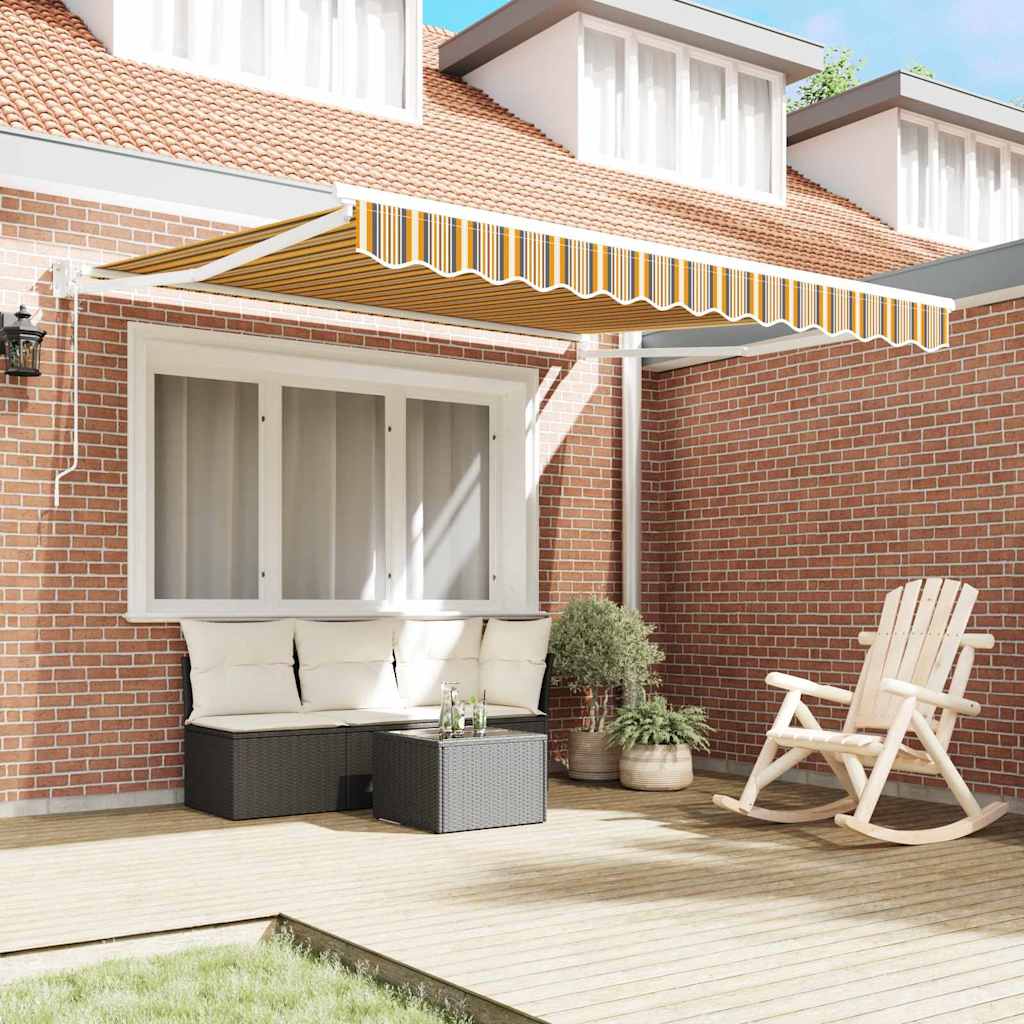 Vidaxx faltbarer Sonnenschirm mehrfarbig 350 x 250 cm