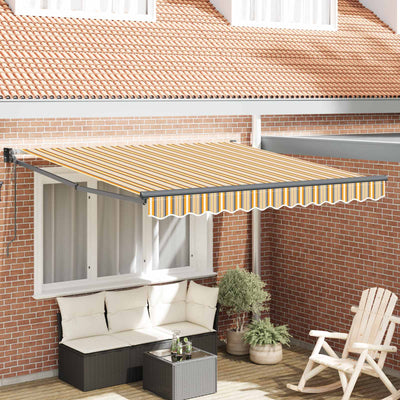 Vidaxx Faltsonnenschirm Mehrfarbig 350 x 250 cm
