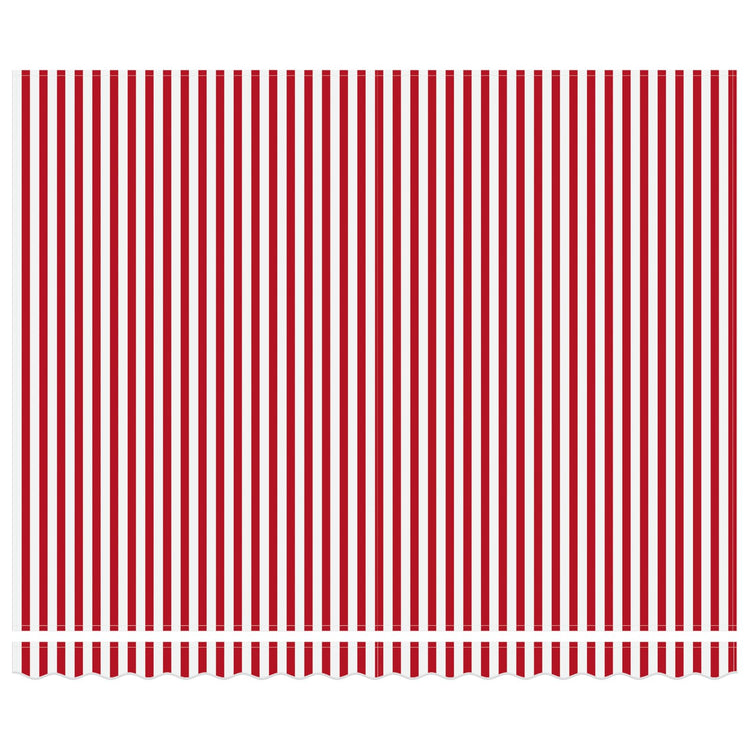 Vidaxx faltbarer Sonnenschirm rot und weiß 400 × 300 cm