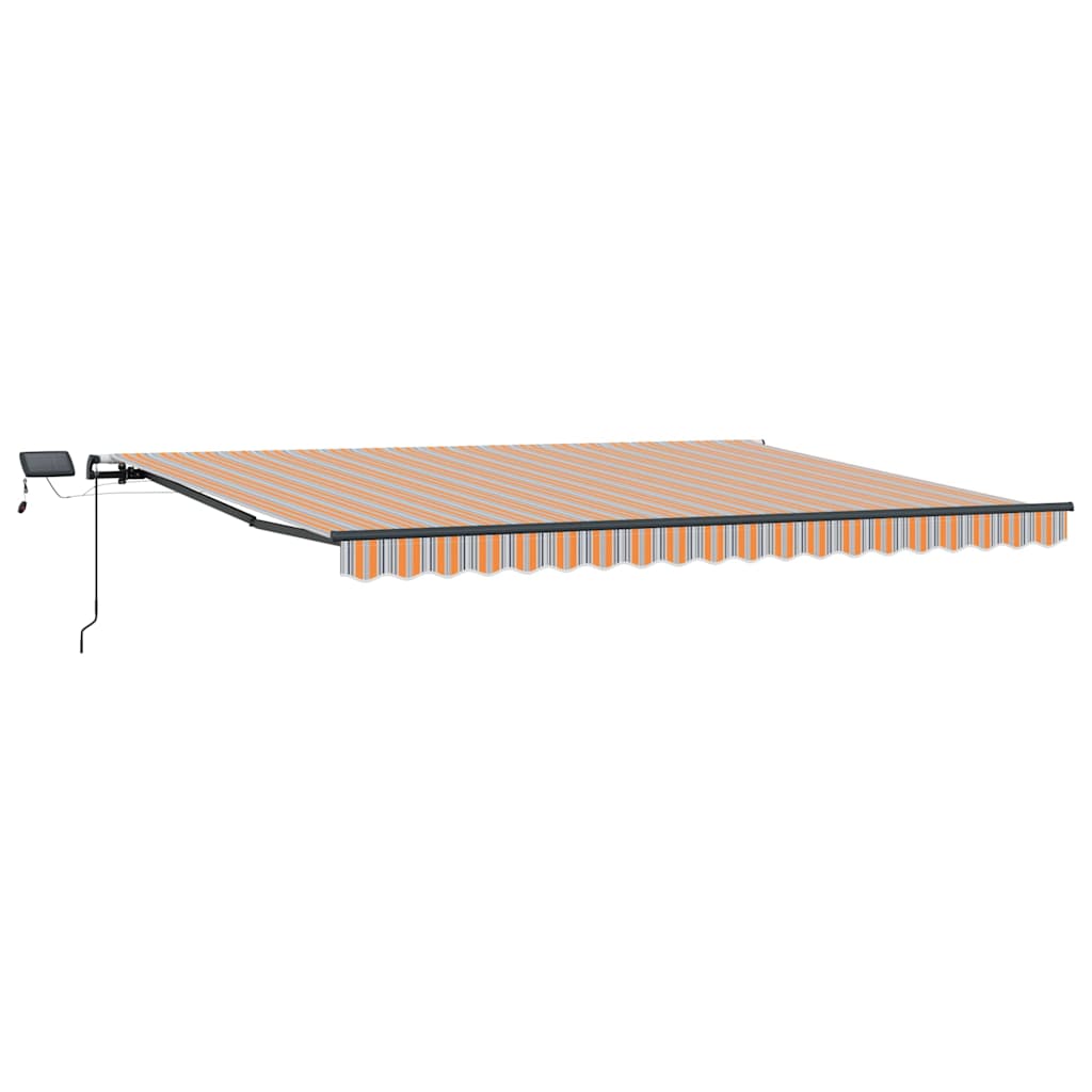 Vidaxx faltbarer Sonnenschirm aus mehrfarbigem 400 × 300 cm Stoff