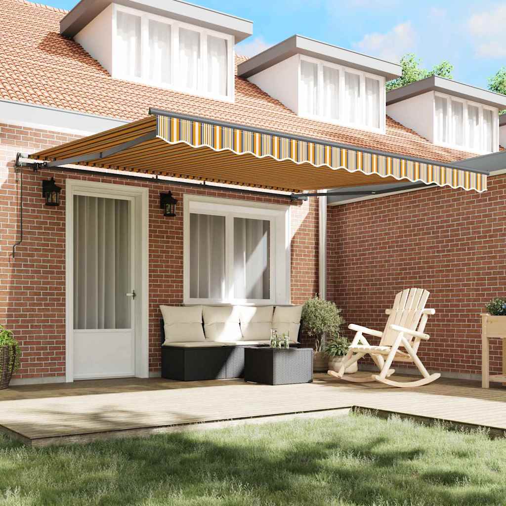 Vidaxx faltbarer Sonnenschirm mehrfarbig 400 × 300 cm