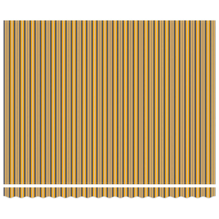 Vidaxx faltbarer Sonnenschirm gelb und grau 400 × 300 cm