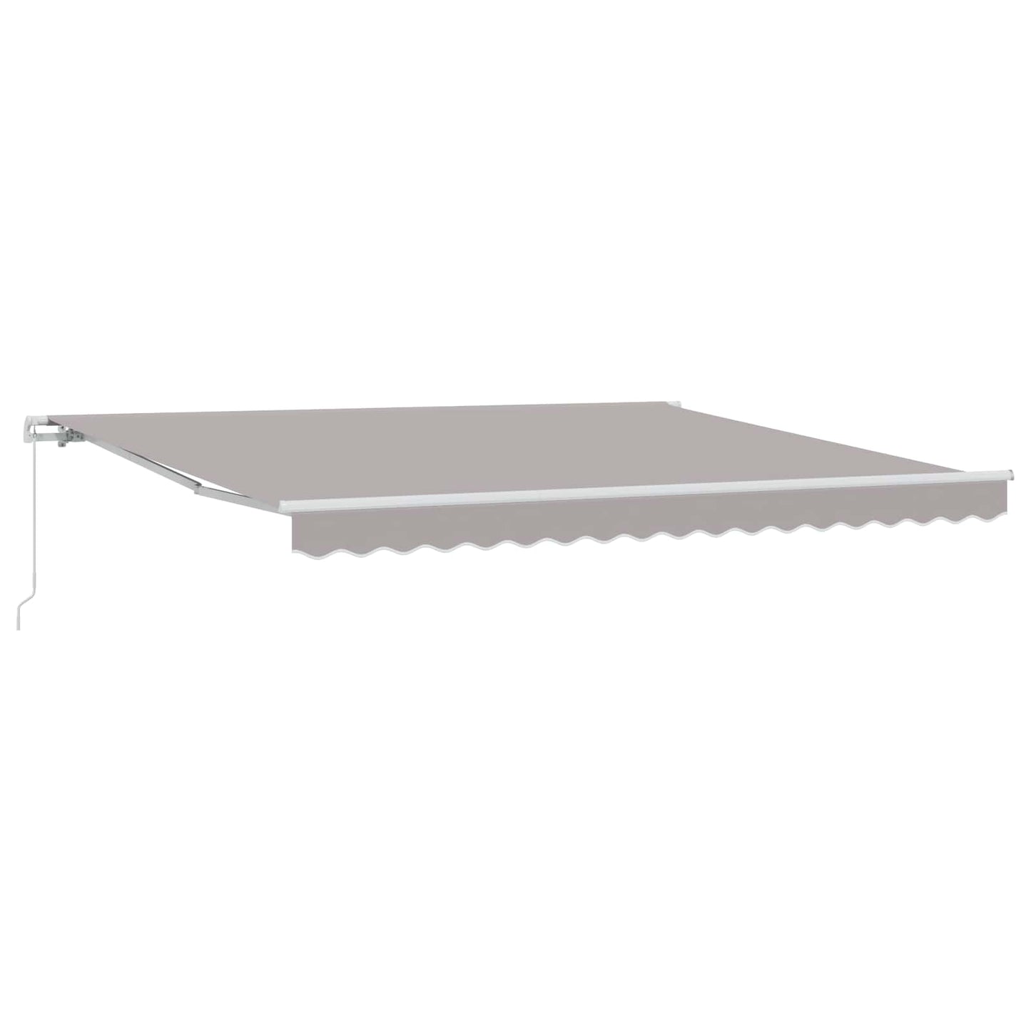 Vidaxx Faltmarkise hellgrau 400 × 300 cm