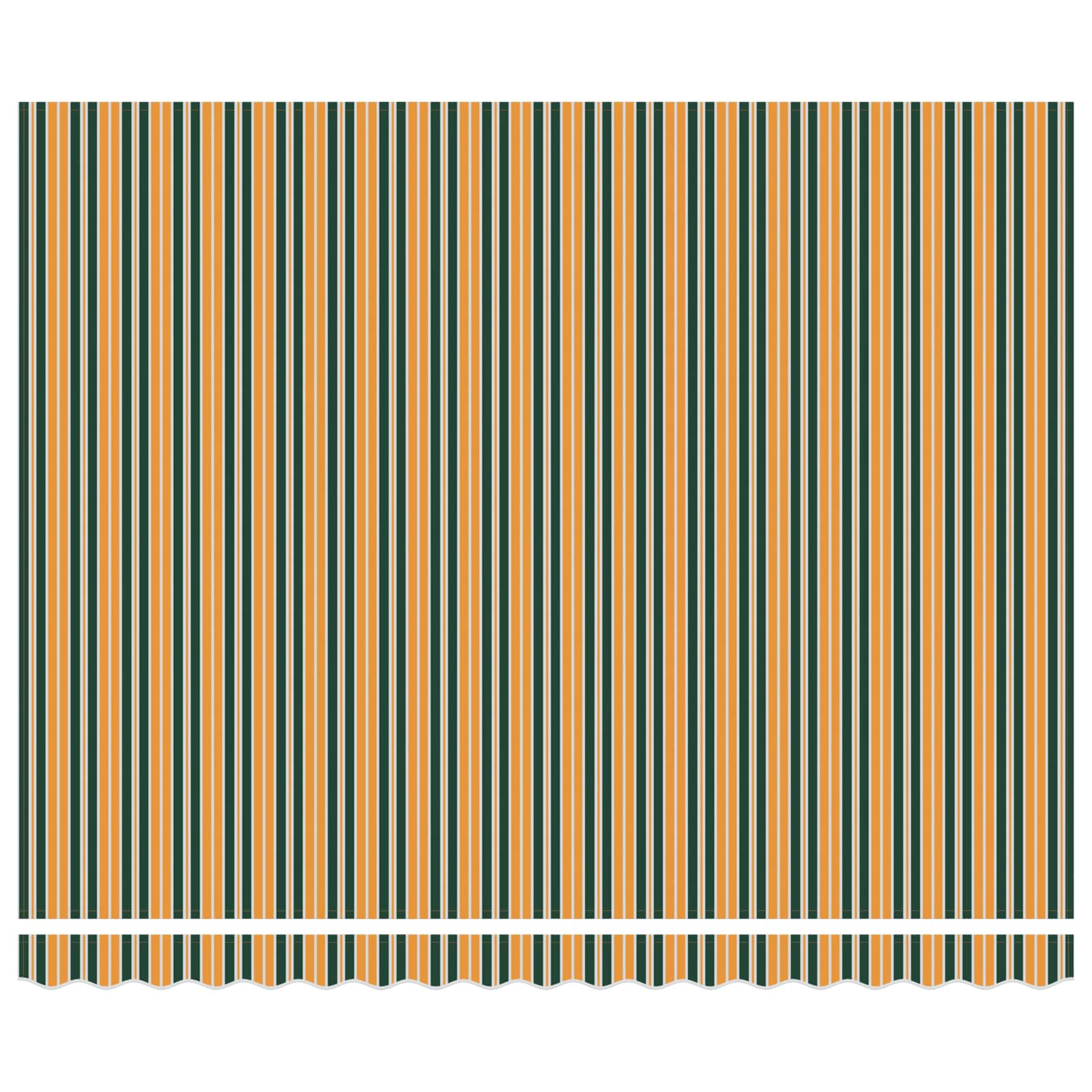 Vidaxx faltbarer Sonnenschirm mehrfarbig 400 × 300 cm