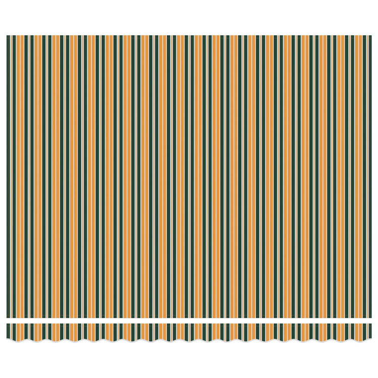 Vidaxx faltbarer Sonnenschirm mehrfarbig 400 × 300 cm