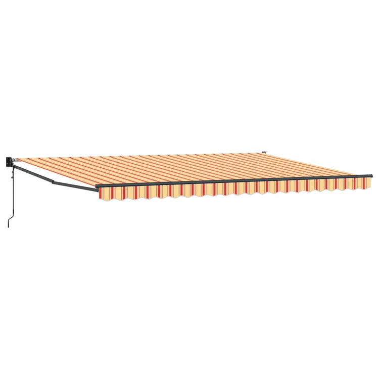Vidaxx Markise Creme 500 x 300 x 165 cm Polyester und Metall