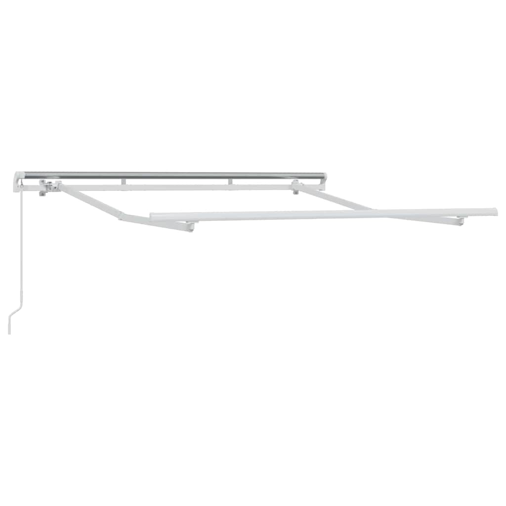 Vidaxxl Seidenrahmen weiß 2,5 x 2 m Metall