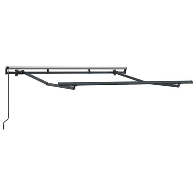 Vidaxxl Seidenrahmen Anthrazit 2,5 x 2 m Metall