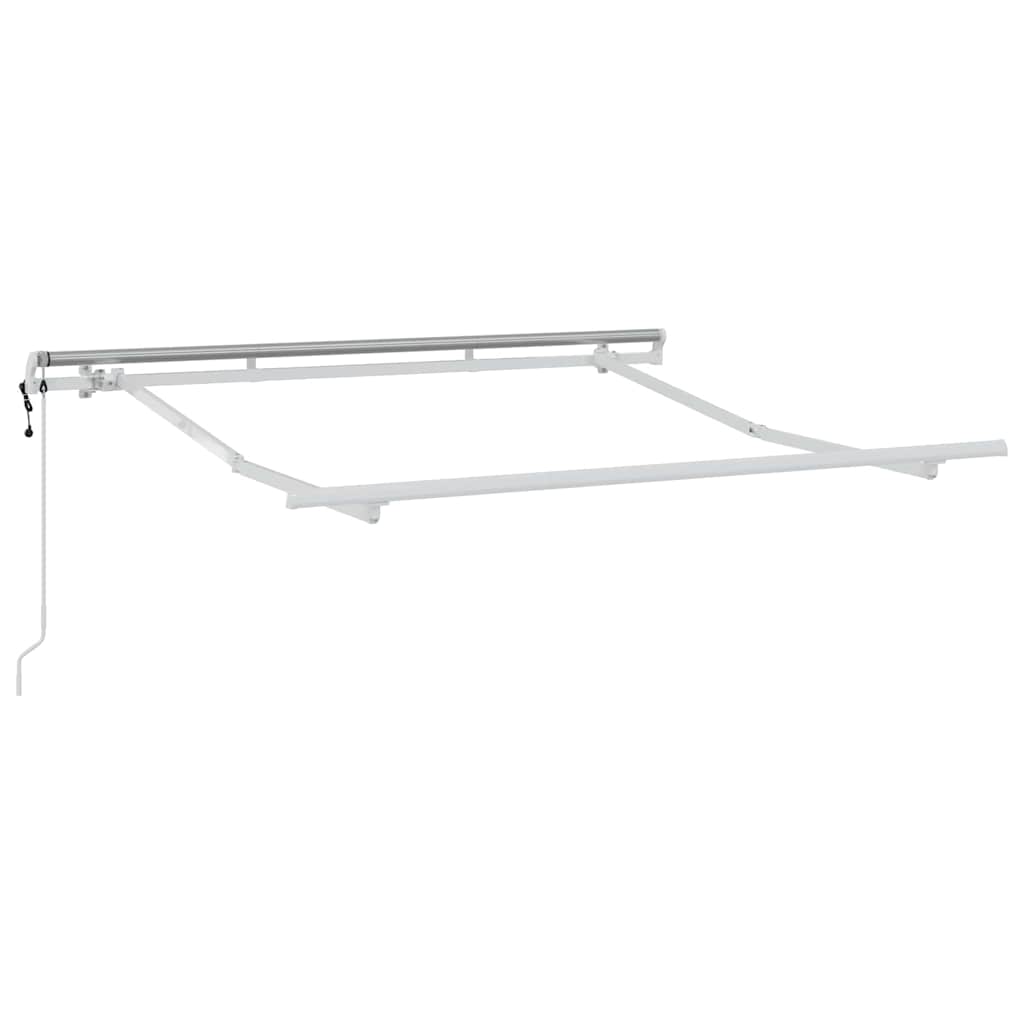 Vidaxxl Seidenrahmen weiß 2,5 x 2 m Metall