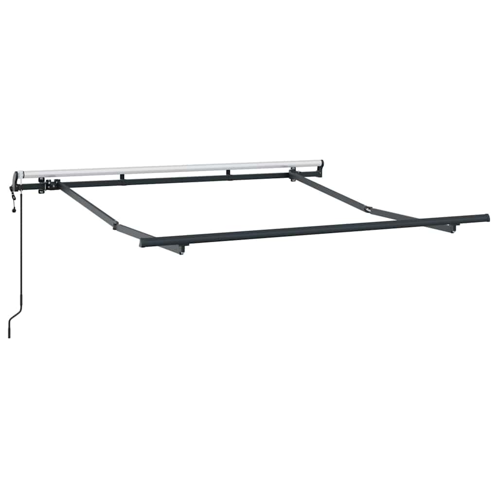 Vidaxxl Seidenrahmen Anthrazit 2,5 x 2 m Metall
