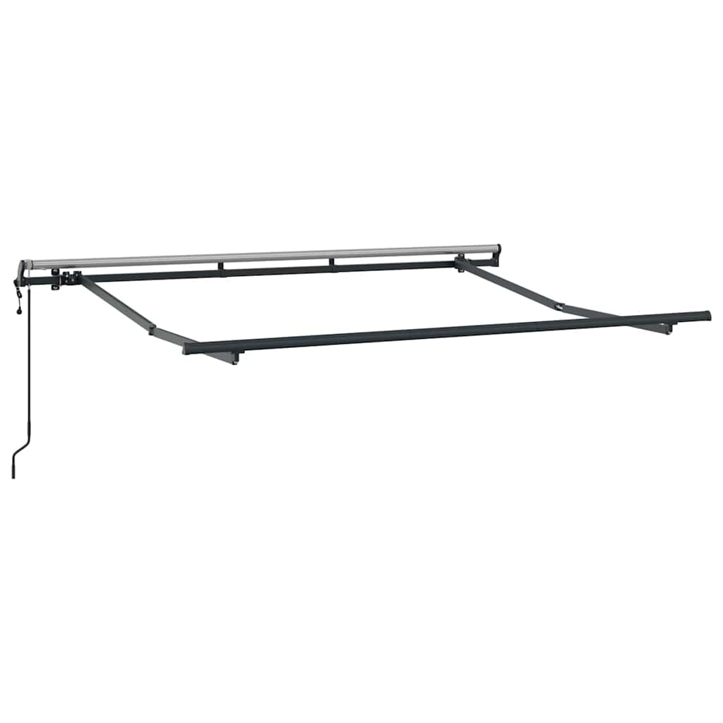 Vidaxxl Seidenrahmen Anthrazit 3 x 2 m Metall