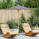 Vidaxxl Gartenschirm dunkelgrau ø 270 x 260 cm Bambus