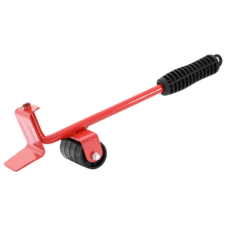 VidaXL Möbelrollen 8 Stück mit Heber 9,8x7,5x3 cm 150 kg rot