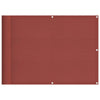 Vidaxx Balkonschirm Terrakotta 75x700 cm 100 % Polyester Oxford