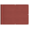 Vidaxx Balkonschirm Terrakotta 75x800 cm 100 % Polyester Oxford
