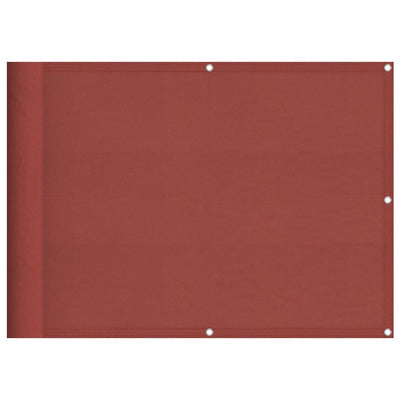Vidaxx Balkonschirm Terrakotta 75x800 cm 100 % Polyester Oxford