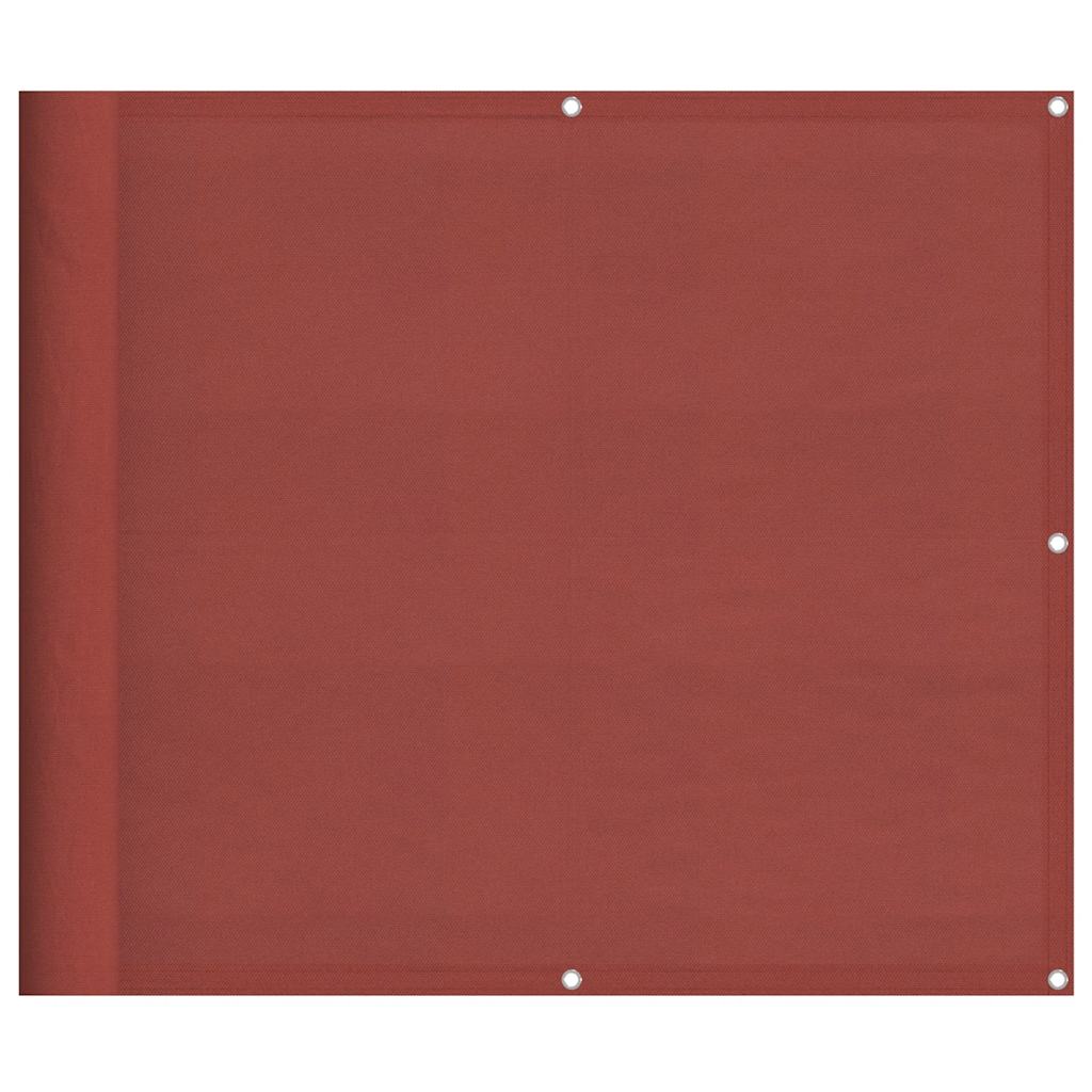 Vidaxx Balkonschirm Terrakotta 90x800 cm 100 % Polyester Oxford