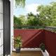 Vidaxx Balkonschirm Terrakotta 90x800 cm 100 % Polyester Oxford