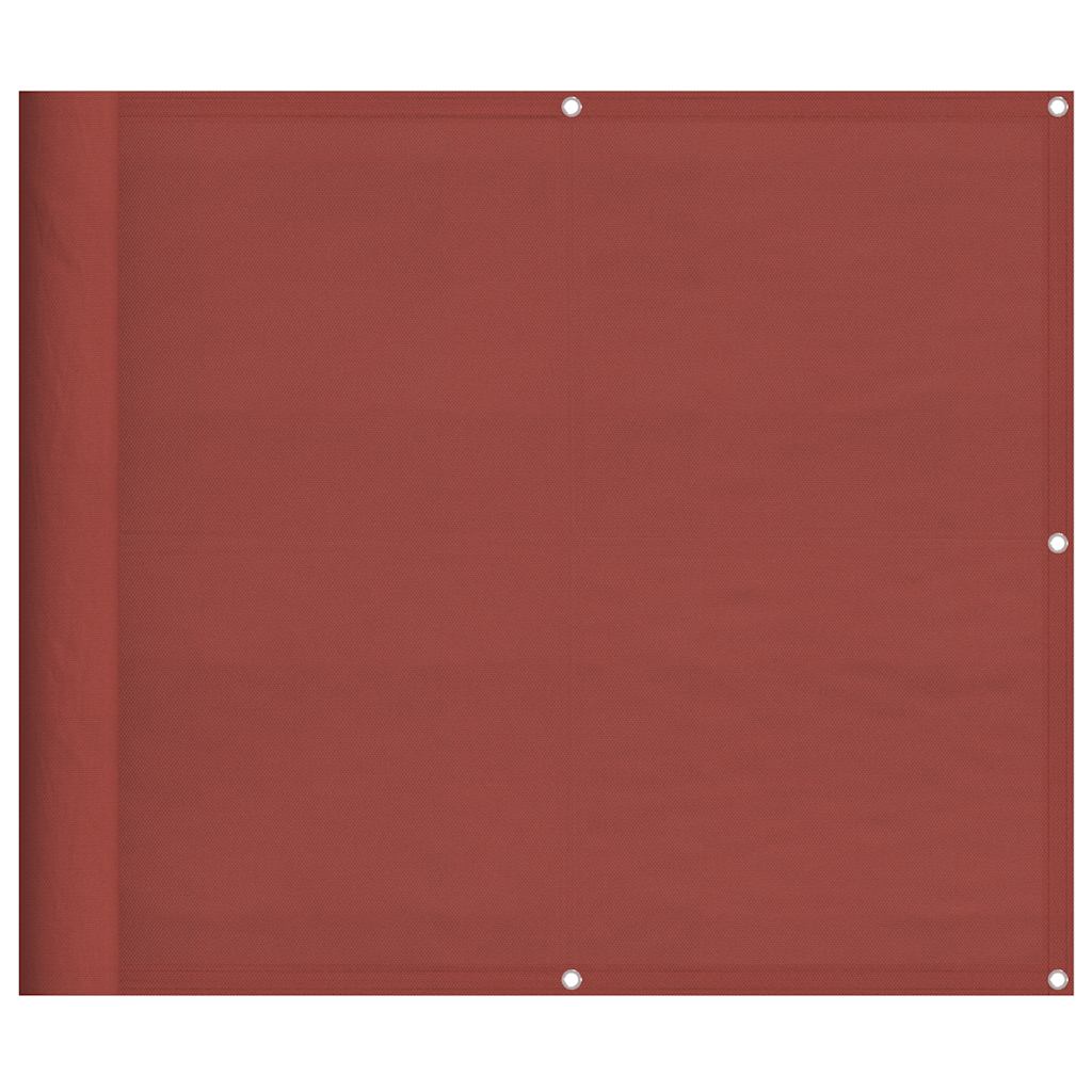 Vidaxx Balkonschirm Terrakotta 90x1000 cm 100 % Polyester Oxford