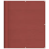 Vidaxx Balkonschirm Terrakotta 120x700 cm 100 % Polyester Oxford