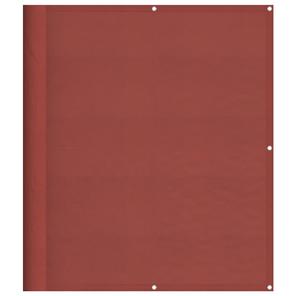 Vidaxx Balkonschirm Terrakotta 120x800 cm 100 % Polyester Oxford