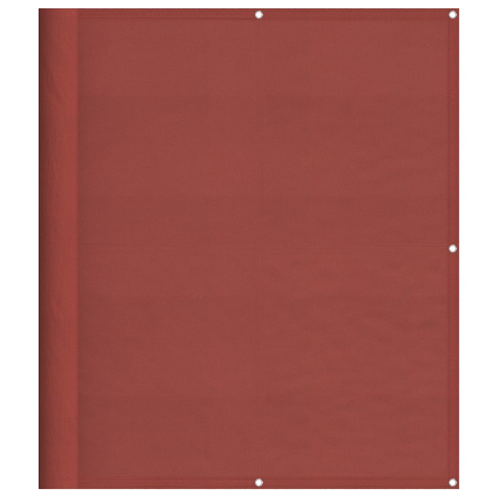 Vidaxx Balkonschirm Terrakotta 120x1000 cm 100 % Polyester Oxford