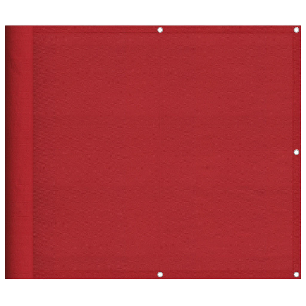 Vidaxx Balkonschirm rot 90x800 cm 100 % Polyester Oxford