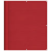 Vidaxx Balkonschirm rot 120x700 cm 100 % Polyester Oxford
