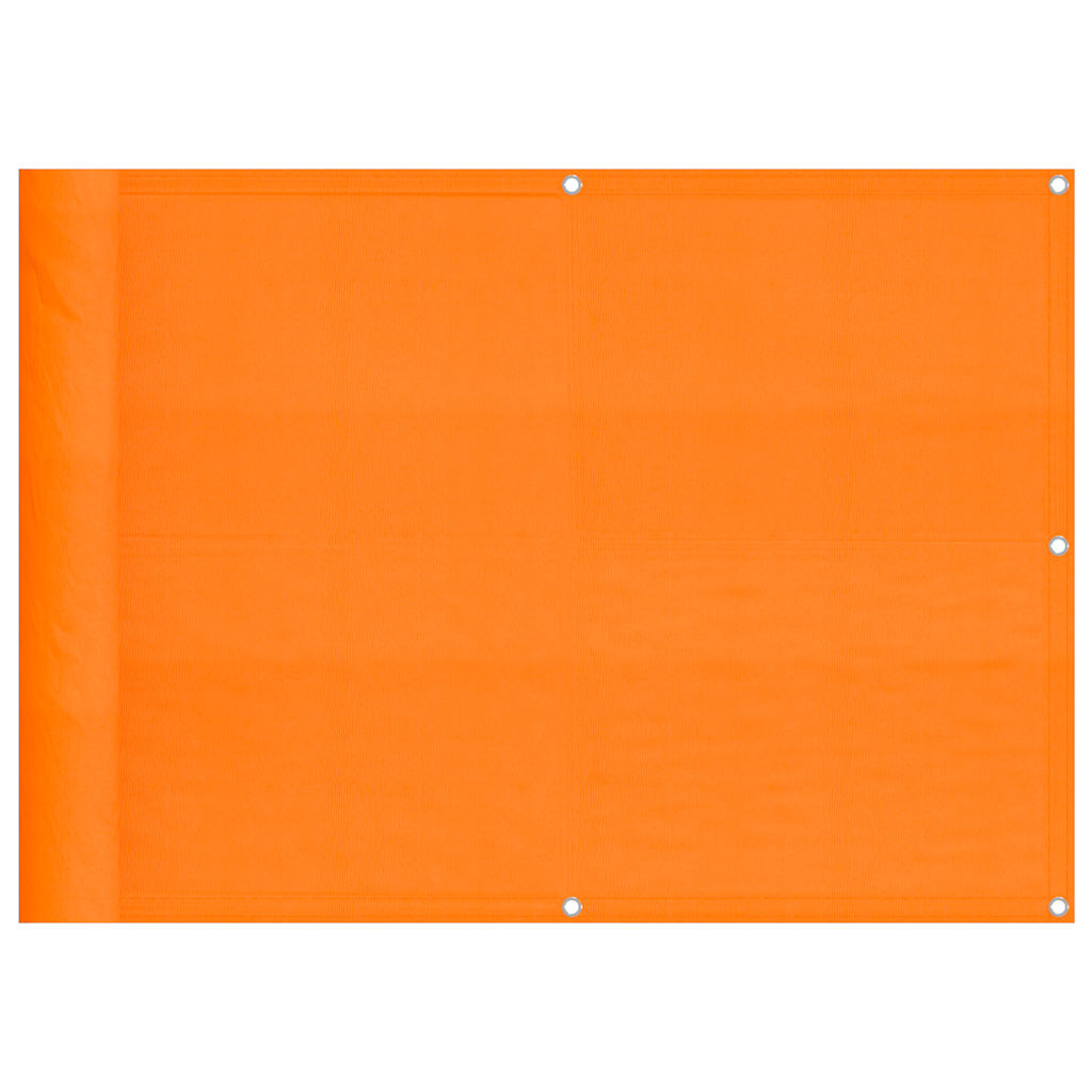 Vidaxx Balkonschirm Orange 75x700 cm 100 % Polyester Oxford