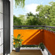 Vidaxx Balkonschirm Orange 75x700 cm 100 % Polyester Oxford