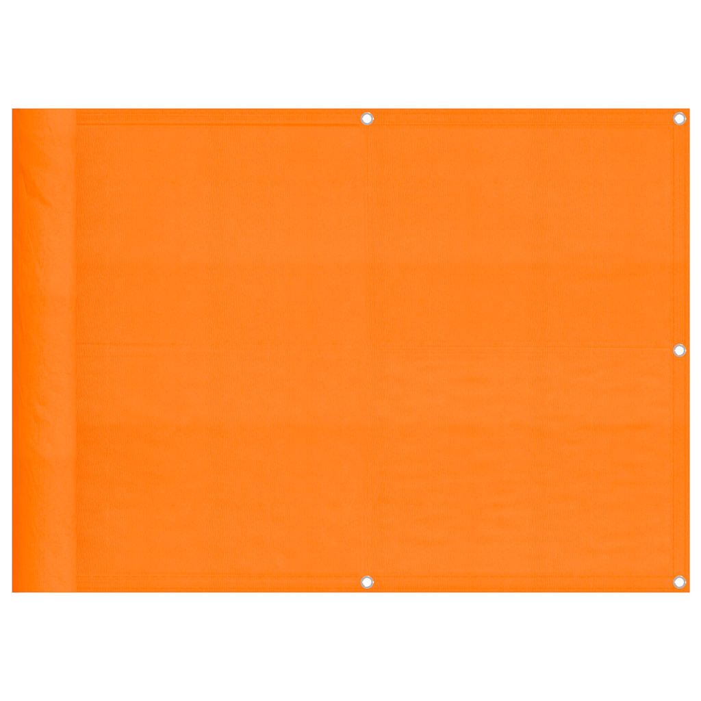 Vidaxx Balkonschirm Orange 75x800 cm 100 % Polyester Oxford