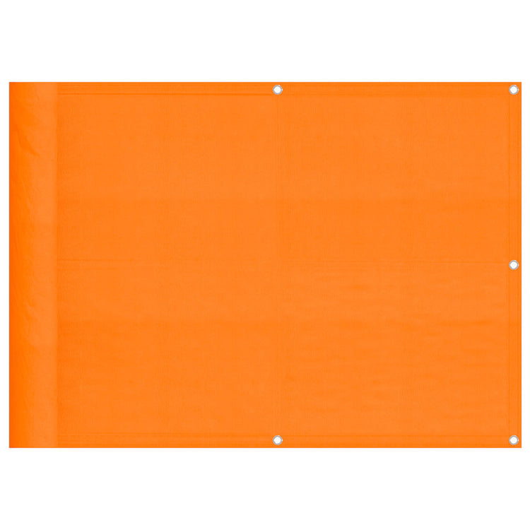 Vidaxx Balkonschirm Orange 75x800 cm 100 % Polyester Oxford