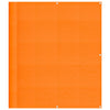 Vidaxx Balkonschirm Orange 120x800 cm 100 % Polyester Oxford