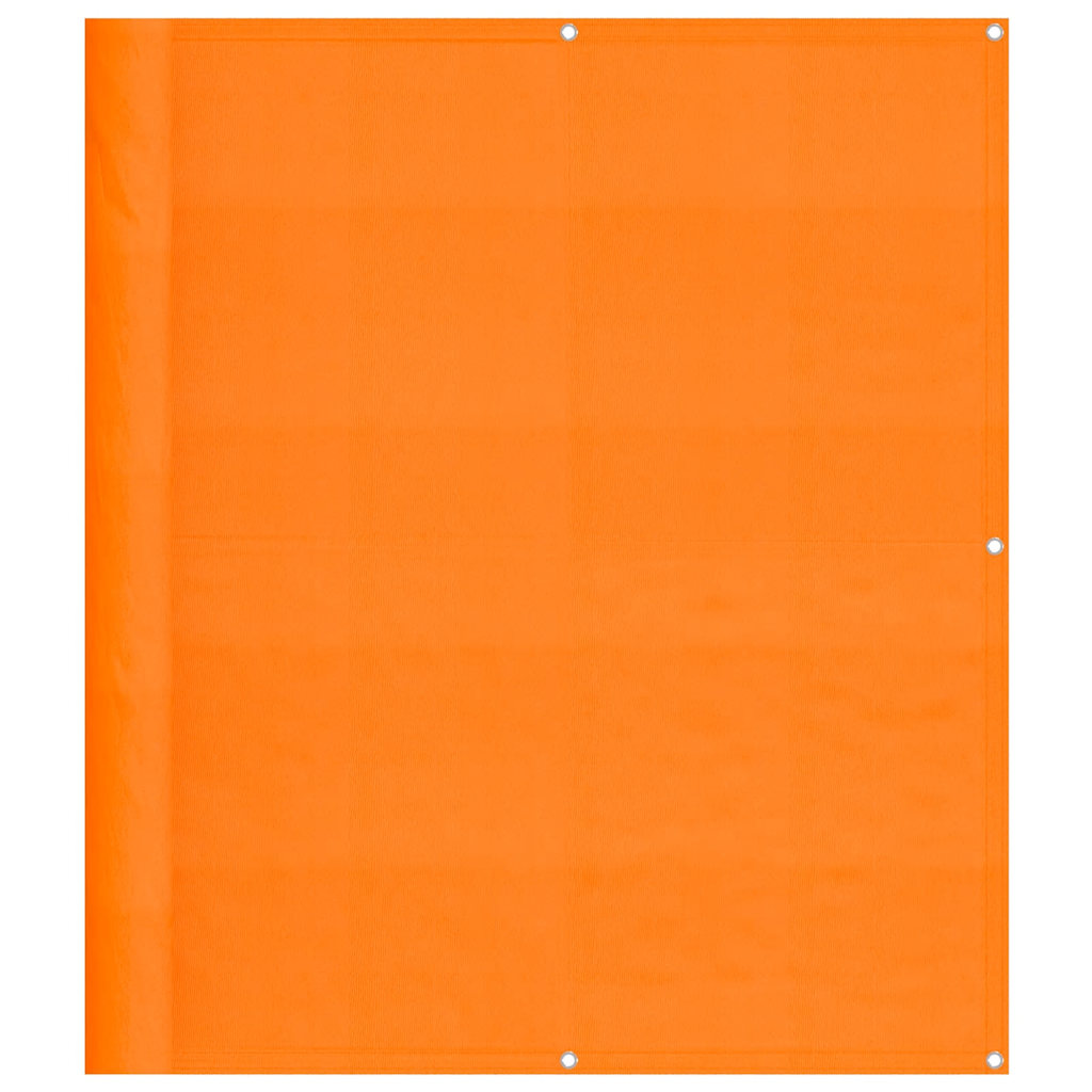 Vidaxx Balkonschirm Orange 120x800 cm 100 % Polyester Oxford