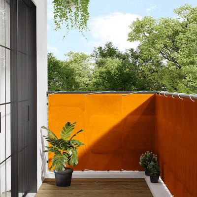 Vidaxx Balkonschirm Orange 120x800 cm 100 % Polyester Oxford