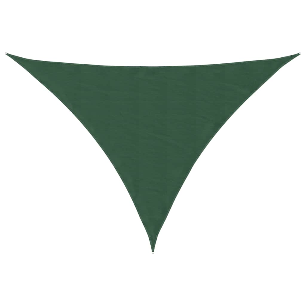 VidaXL Sonnenschutztuch dunkelgrün 7x5x5 m 100 % Polyester Oxford