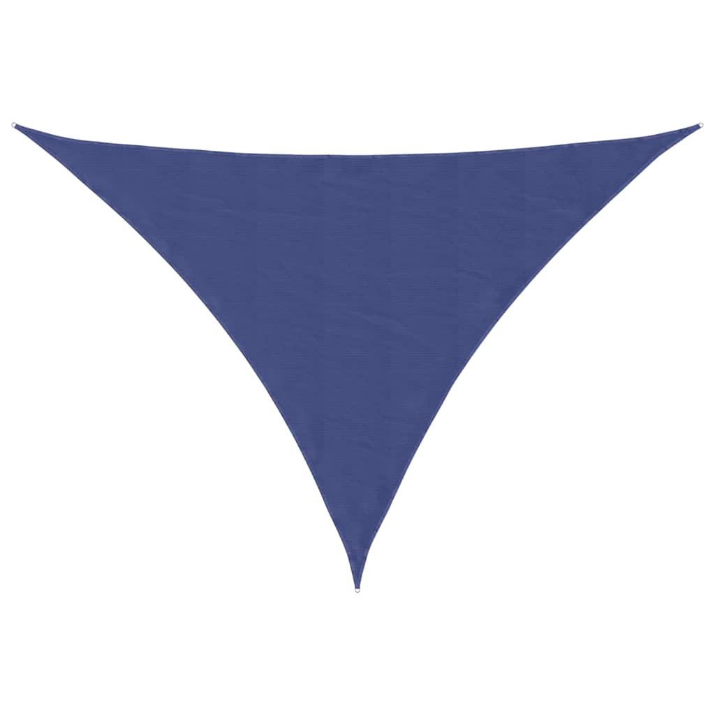 VidaXL Sonnensegel blau 7x5x5 m 100 % Polyester Oxford