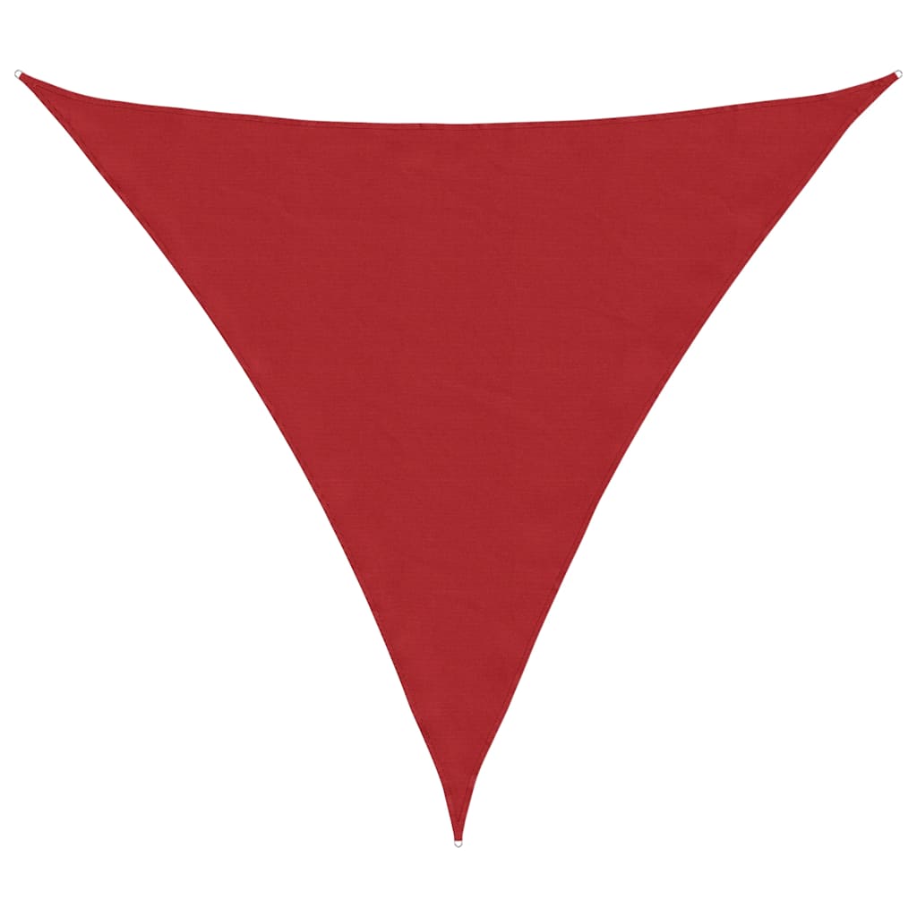 VidaXL Sonnensegel rot 2x2x2 m 100 % Polyester Oxford