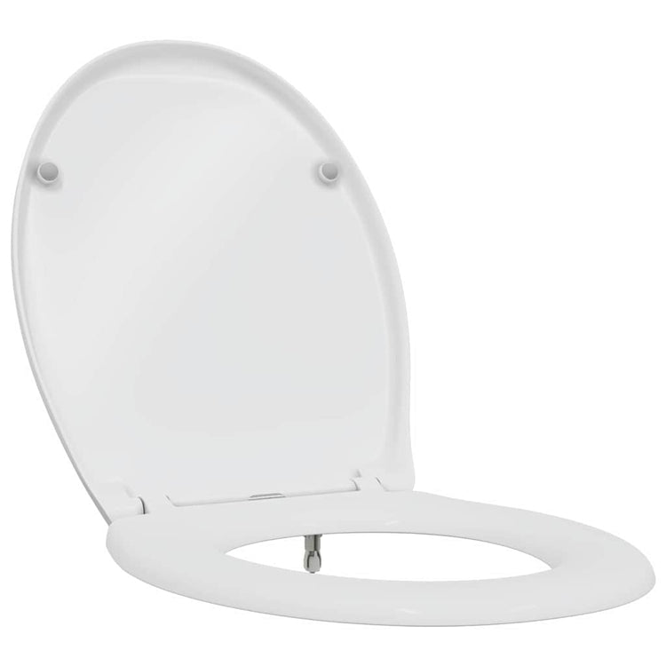 Vidaxl WC-Sitz weiß 47 x 37 x 4 cm Duroplast