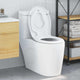Vidaxl WC-Sitz weiß 47 x 37 x 4 cm Duroplast