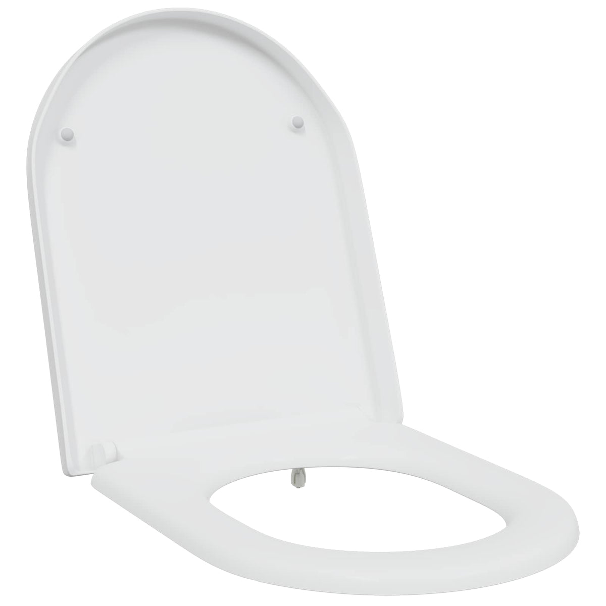 Vidaxl WC-Sitz weiß 49 x 36 x 4 cm Duroplast