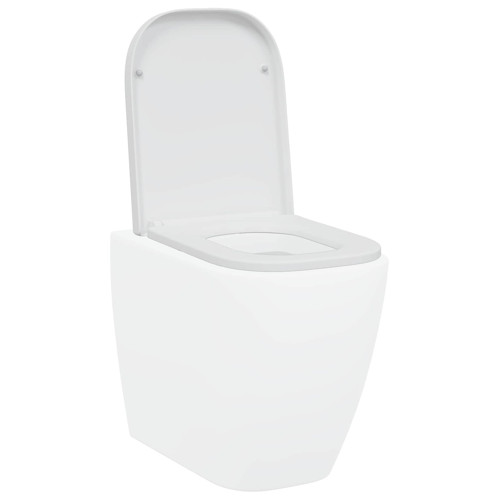 Vidaxx WC-Sitz weiß 47,5 x 35 x 3,6 cm Duroplast
