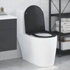 Vidaxx WC-Sitz schwarz 47 x 36 x 3,4 cm Duroplast
