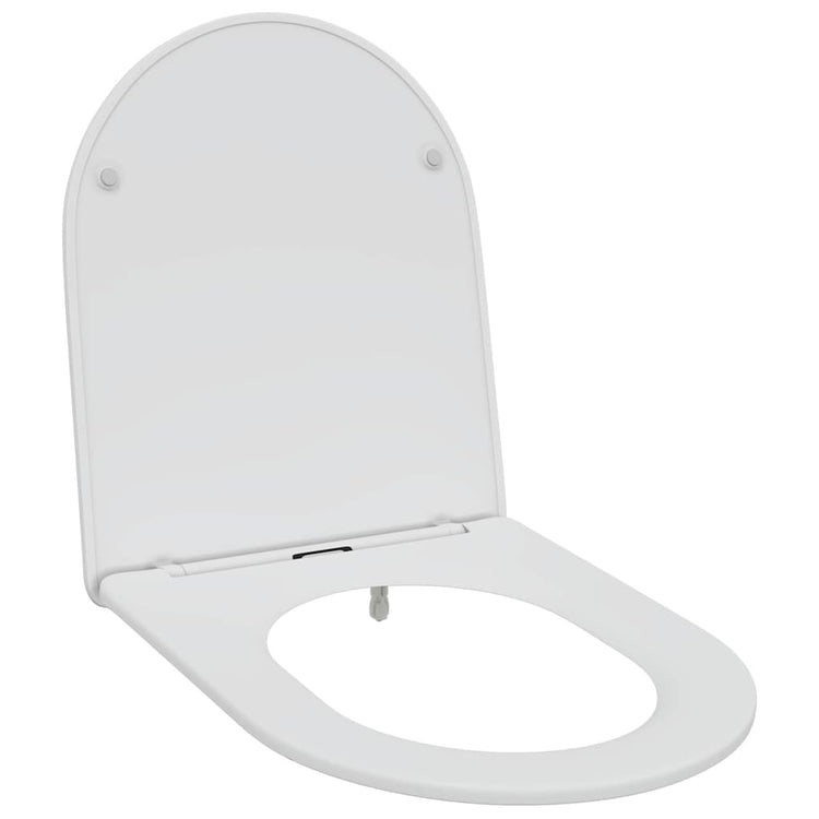 Vidaxl WC-Sitz weiß 47 x 36 x 3,4 cm Duroplast