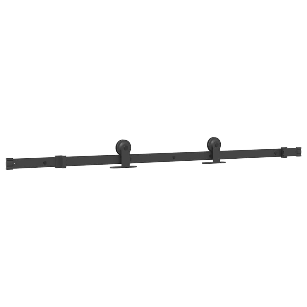 Vidaxx Schiebetür mit Beschlag 76x205 cm ESG-Glas und Aluminium