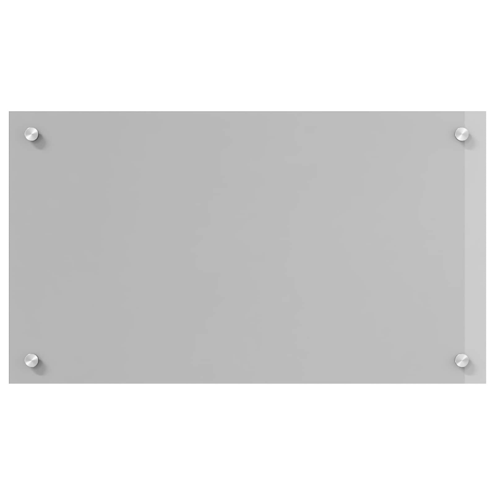 Vidaxxl Küchenrückwand hellgrau 70 x 40 cm gehärtetes Glas